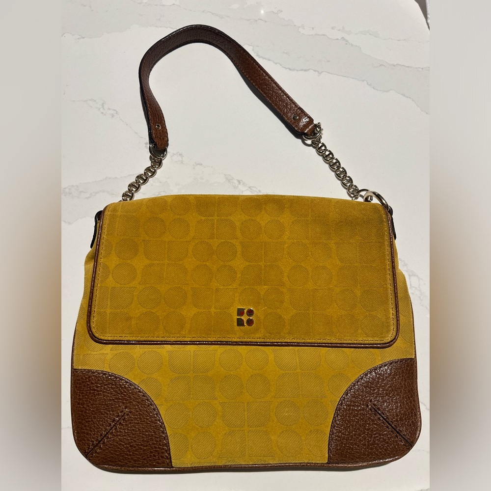 Dark yellow kate spade shoulder bag